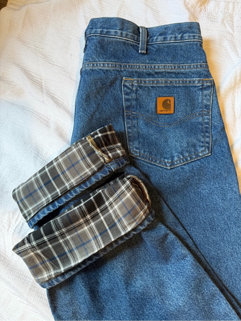 Carhartt Vintage Medium Blue Relaxed Fit Jeans